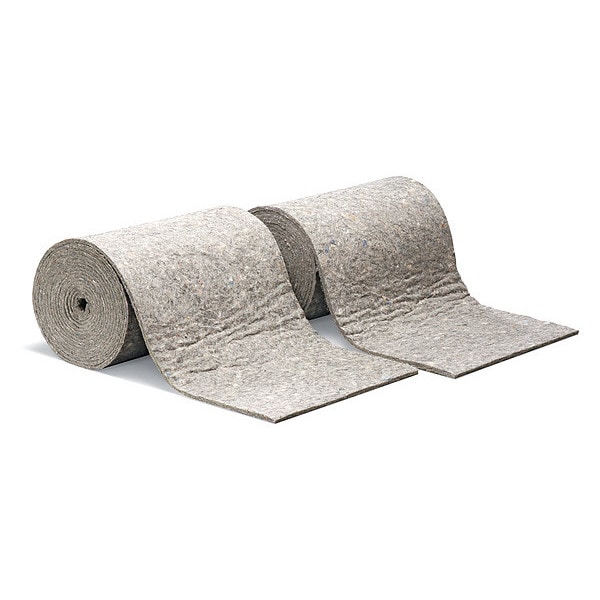 Pig Oil Water Filter Mat Roll, 300"L, 18"W, PK2 - MAT1205
