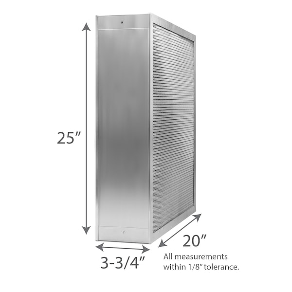 Air-Care 20"x25"x4"Wide Body Washable Permanent Furnace Filters - ESS20254