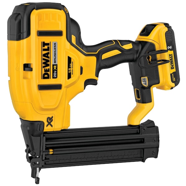 Dewalt 20V MAX* XR(R) 18 GA Cordless Brad Nailer Kit - DCN680D1