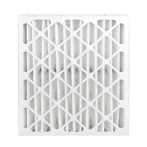 Zoro Select 20x25x4 Pleated Air Filter, High Capacity, Synthetic, MERV 13, 1.0 to 3.0 micron - 786EK9