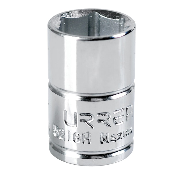 Urrea 3/8"drive, 1/2 in, 6 point SAE short socket. - 5216H