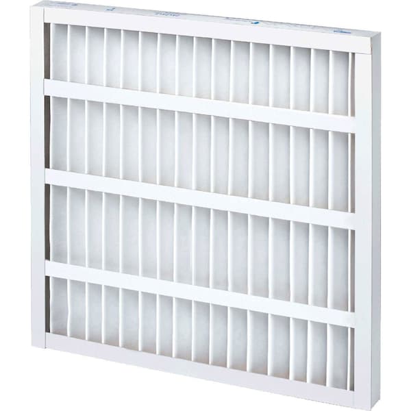 Global Industrial 16x16x2 Pleated Air Filter, Self Supported, MERV 8 - B2318882