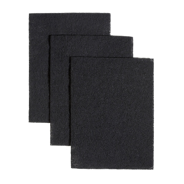 Broan Broan Hood Compatible Replacement Charcoal Filter Pack - 3 Pads, 7-3/4in x 10-1/2in - BP58