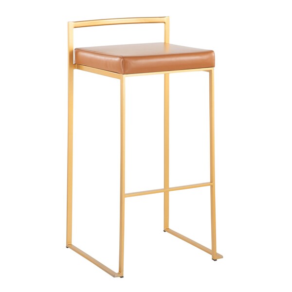 Lumisource Fuji Stacker Barstool - Set of 2 PR - B30-FUJI AUCAM2
