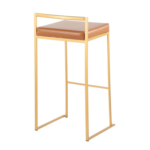 Lumisource Fuji Stacker Barstool - Set of 2 PR - B30-FUJI AUCAM2