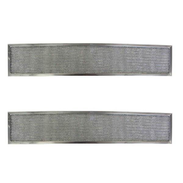 Duraflow Filtration Filters for Broan 99010246, G-8640, RHF0504 -5-3/8 x 28 x 3/8, PK2 - A60727- 2 PACK