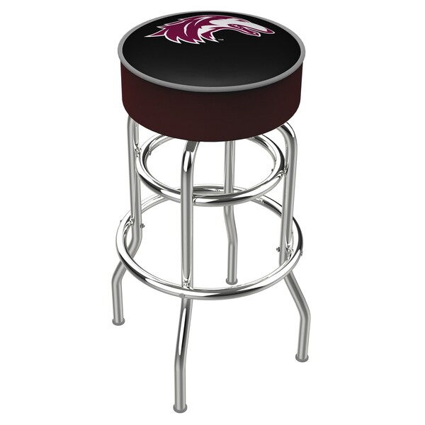 Holland Bar Stool Co 30" Southern Illinois Cushion Seat, 2-Ring Chrome Swivel Bar Stool - L7C130SOUILL