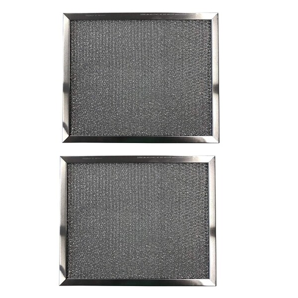 Duraflow Filtration Replacement Aluminum Filters 6x22x1/2, PK2 - A69038 - 2 PACK