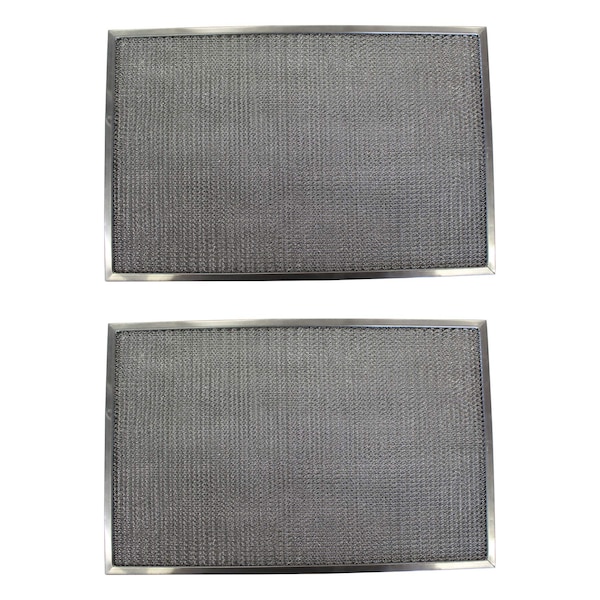 Duraflow Filtration Filters for Nutone 28230, G-8593, -11-1/4 X 21-1/8 X 3/8 (2-Pack) - A61013- 2 PACK