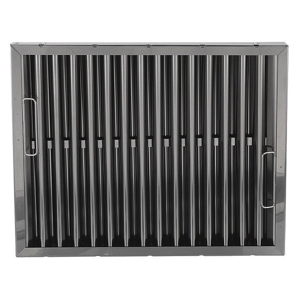 Component Hardware Type II 16"H x 25"W x 1-7/8"D Stainless - 201625