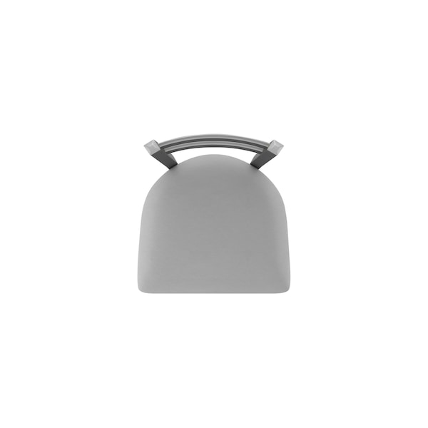 Holland Bar Stool Co OD411 Jackie Low Back Stainless Steel 30 Swivel Outdoor Bar Stool with Breeze Sidewalk Seat - OD41130SSOD006