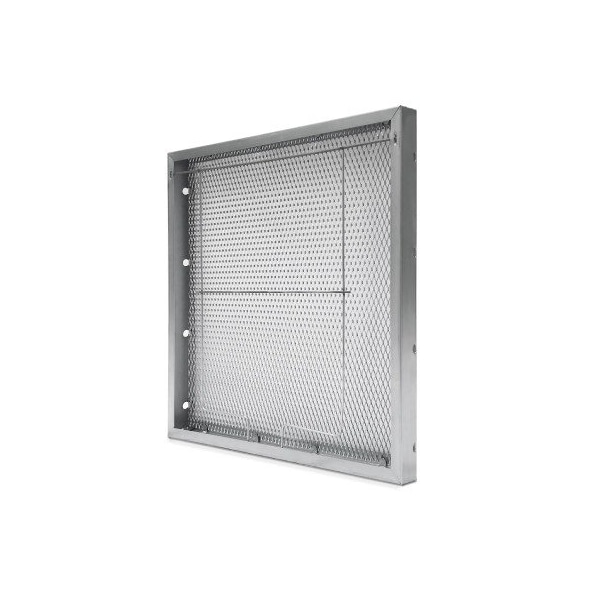 American Metal Filter 12 X 24 X 2 Nominal Galvanized Steel Filter Media Pad-Holding Frame With Retainer Gate - HPOG201224