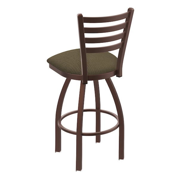 Holland Bar Stool Co 30" Swivel Bar Stool, Bronze Finish, Graph Cork Seat - 41030BZ017