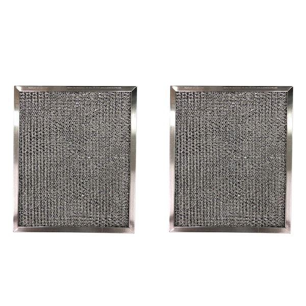 Duraflow Filtration Filters for Broan 99010181, BP10, BP56, GC-7503, RCP0801 & more(2-Pack) - AC68102- 2 PACK