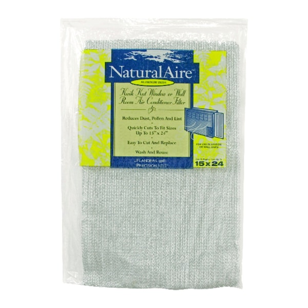Precisionaire NaturalAire 15 in. W X 24 in. H X 1/4 in. D Aluminum 4 MERV Air Conditioner Filter 1 pk - KK1601