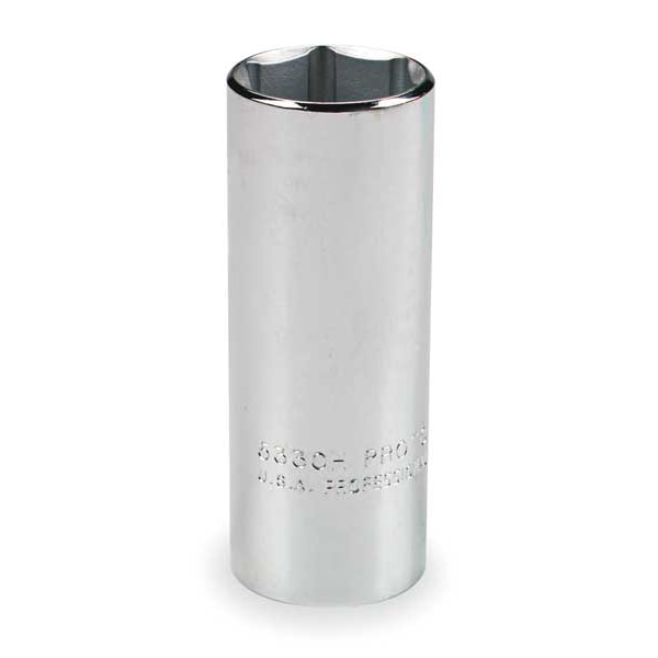 Proto 1/2 in Drive, 1-1/2" 6 pt SAE Socket, 6 Points - J5348H