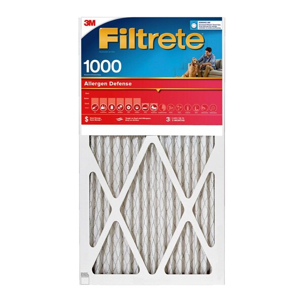 3M 20x30x1 Filtrete Pleated Air Filter, MERV 11, 2 PK - 9822-2PK-HDW