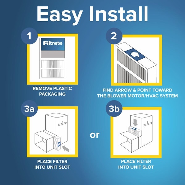 3M 16x20x4 MPR 1550 Pleated Air Filter - NDP00-4IN-2