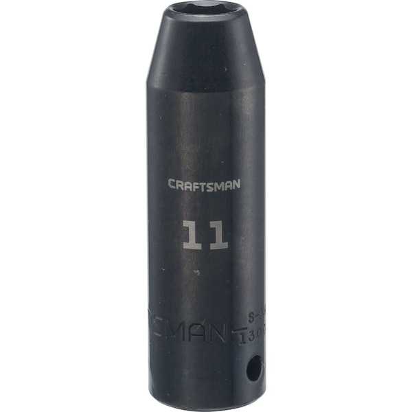 Craftsman Sockets, 1/2" Drive 11mm Metric Deep Soc - CMMT13008