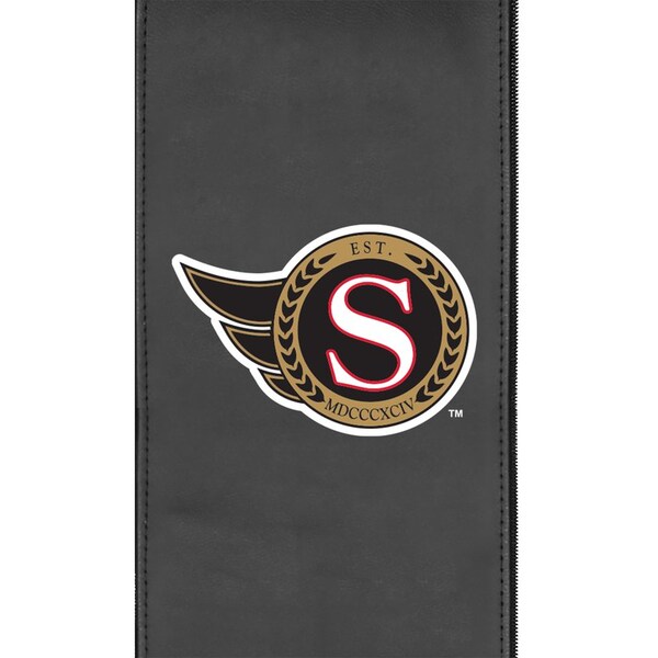 Dreamseat Swivel Bar Stool 2000 with Ottawa Senators Secondary Logo - XZ2000BSSBLK-PSNHL42002