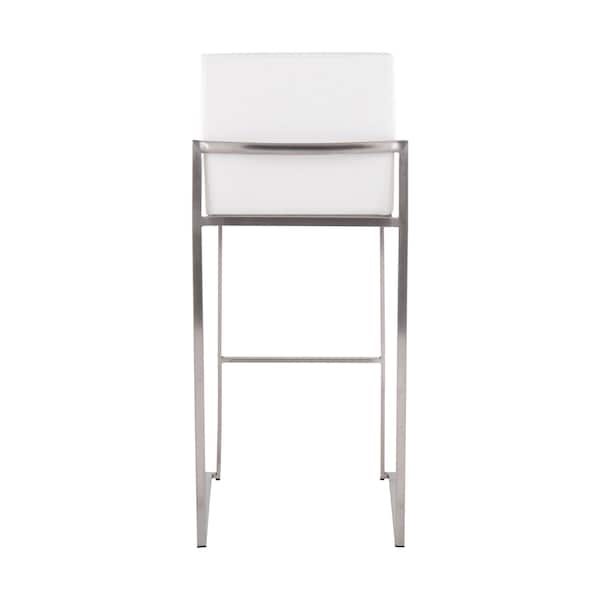 Lumisource Fuji High Back Barstool - Set of 2 PR - B30-FUJIHB SSVW2