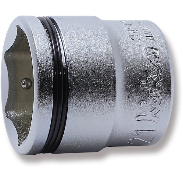 Ko-Ken Socket 22mm Nut Grip 29mm 3/8 Sq. Drive - 3450M-22