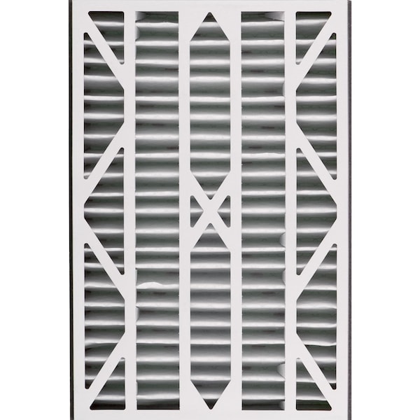 Nordic Pure 16x25x3 Pleated Air Filter, High Capacity, Electrostatically Charged Synthetic Media, MERV 12, 3 PK - 16X25X3ABM12-3