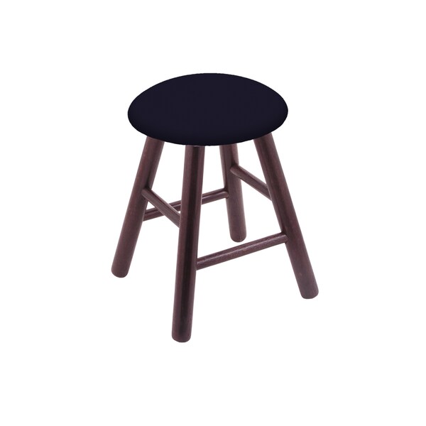 Holland Bar Stool Co Oak Vanity Stool, Dark Cherry Finish, Canter Pine Seat - RC18OSDC002