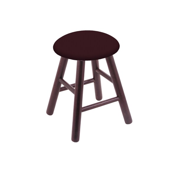 Holland Bar Stool Co Oak Vanity Stool, Dark Cherry Finish, Canter Sand Seat - RC18OSDC005