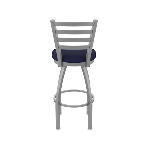 Holland Bar Stool Co 410 Jackie Stainless Steel 36in Swivel Bar Stool with Canter Twilight Seat - 41036SS002