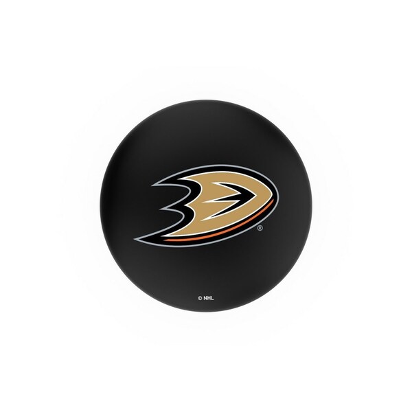 Holland Bar Stool Co 30" Blk Wrinkle Anaheim Ducks Swivel Bar Stool, Accent Ring - L8B2B30ANADKS