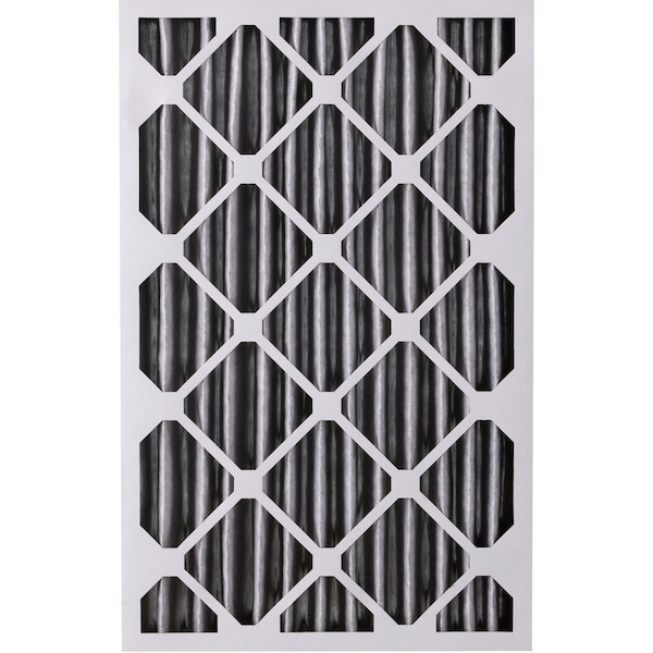 Nordic Pure 16x25x4 Plus Carbon Pleated Air Filter, High Capacity, MERV 10 - 16X25X4PM10C-1