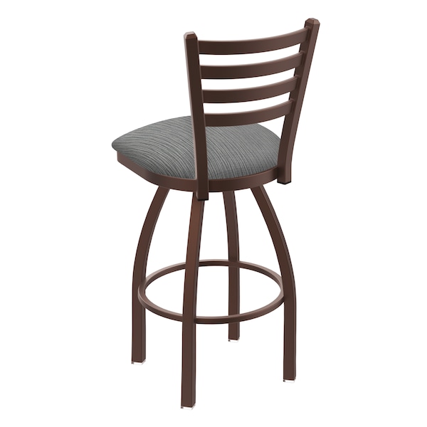 Holland Bar Stool Co 30" Swivel Bar Stool, Bronze Finish, Graph Seat - 41030BZ020