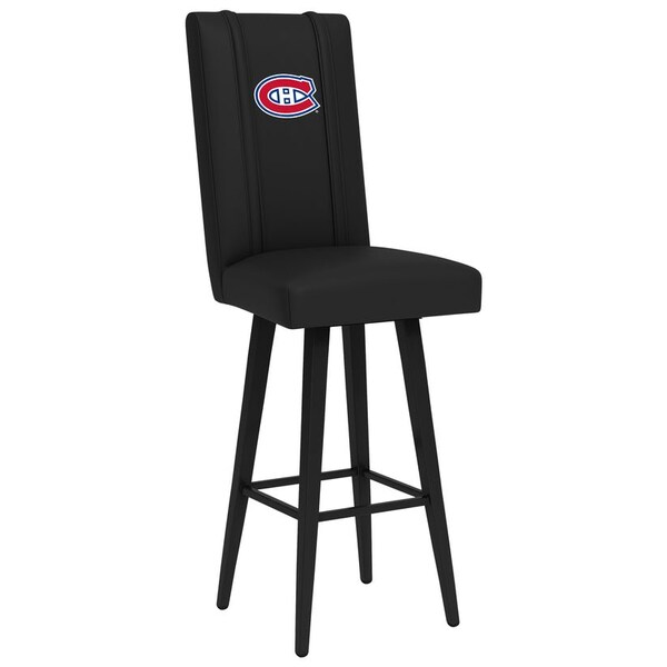Dreamseat Swivel Bar Stool 2000 Montreal Canadiens Logo - XZ2000BSSBLK-PSNHL41050