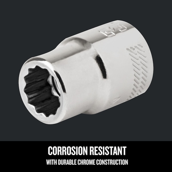 Craftsman Sockets, 3/8" S X 3/8" drive S SAE 12 Po - CMMT44331
