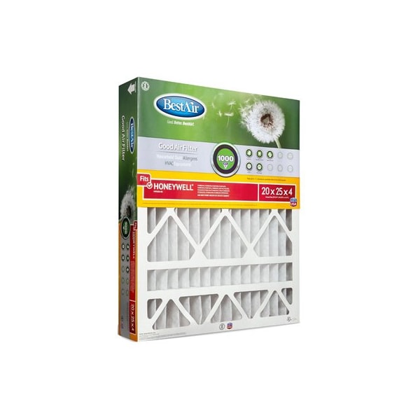 Honeywell 20x25x4 Pleated Air Filter - HW2025-8R