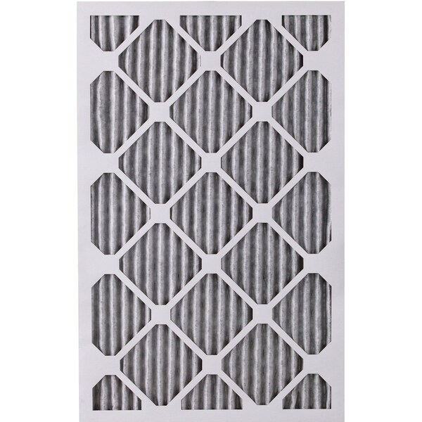 Nordic Pure 8x20x1 Plus Carbon Pleated Air Filter, High Capacity, MERV 12, 6 PK - 8X20X1PM12C-6