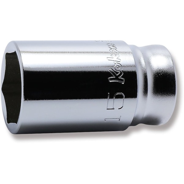 Ko-Ken Socket 15mm 6 Point 35mm Z-series 3/8 Sq. Drive - 3300XZ-15