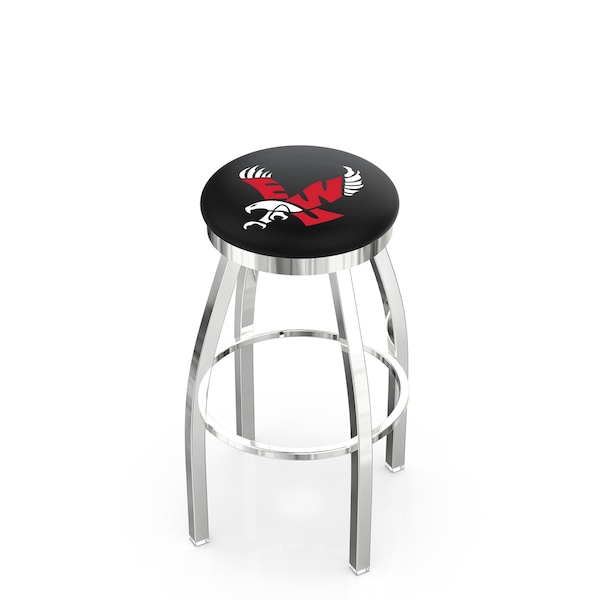 Holland Bar Stool Co 30" Chrome Eastern Washington Swivel Bar Stool, Accent Ring - L8C2C30EASTWA