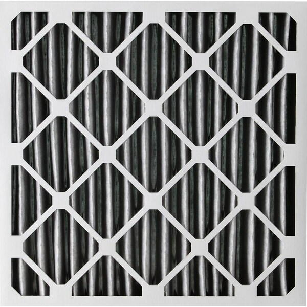 Nordic Pure 20x20x4 Plus Carbon Pleated Air Filter, High Capacity, MERV 10 - 20X20X4PM10C-1