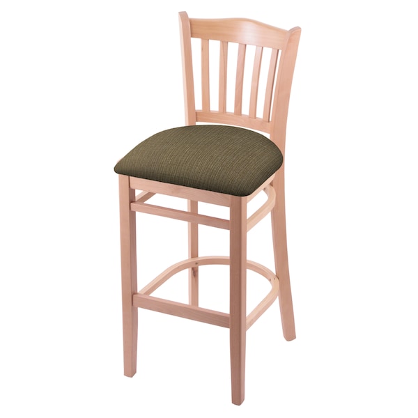 Holland Bar Stool Co 30" Bar Stool, Natural Finish, Graph Cork Seat - 312030NAT017
