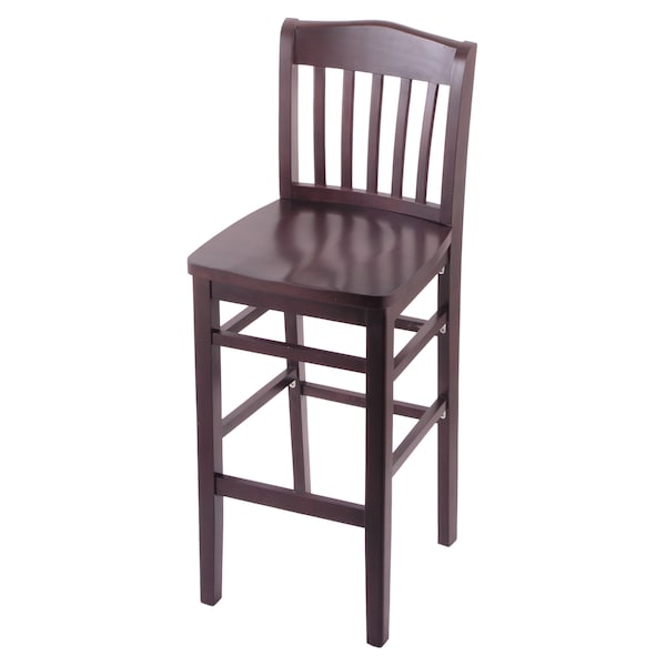 Holland Bar Stool Co 30" Bar Stool, Dark Cherry Finish, a Dark Cherry Seat - 311030DCDC