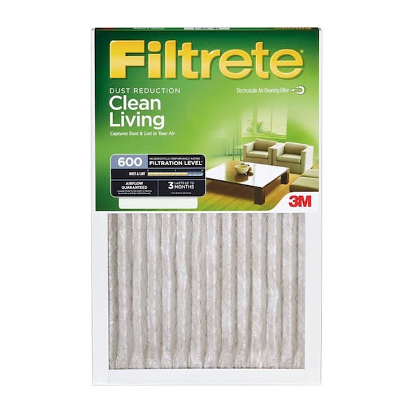 Filtrete 14 in. W X 30 in. H X 1 in. D Fiberglass 7 MERV Pleated Air Filter - 9884DC-6