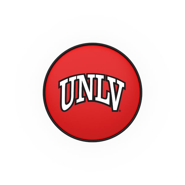 Holland Bar Stool Co 30" 4" UNLV Cushion Seat, Double-Ring Chrome Swivel Bar Stool - L7C130UNEVLV