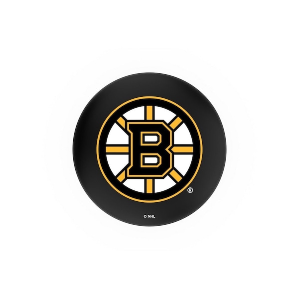 Holland Bar Stool Co 30" Chrome 2-Ring Boston Bruins Swivel Bar Stool, Accent Ring - L7C3C30BOSBRU