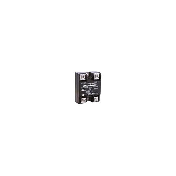 Relevadores de Estado Sólido Crydom - Relé de montaje industrial SSR, Montaje en panel, IP00, 660Vac/50A, Entrada de CD, Cruce de Cero - HD6050K