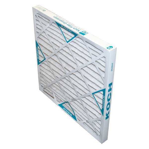 Air Systems Intl Dust Pleated Air Filter, 24x24x2 - FLTR004C