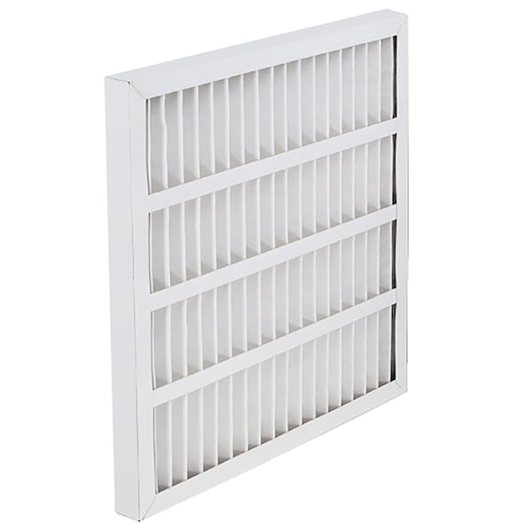 Global Industrial 20x25x1 Pleated Air Filter, Self Supported, MERV 8 - B3082165