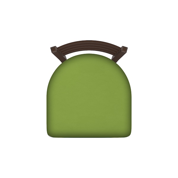 Holland Bar Stool Co 30" Swivel Bar Stool, Bronze Finish, Canter Kiwi Green Seat - 41030BZ009
