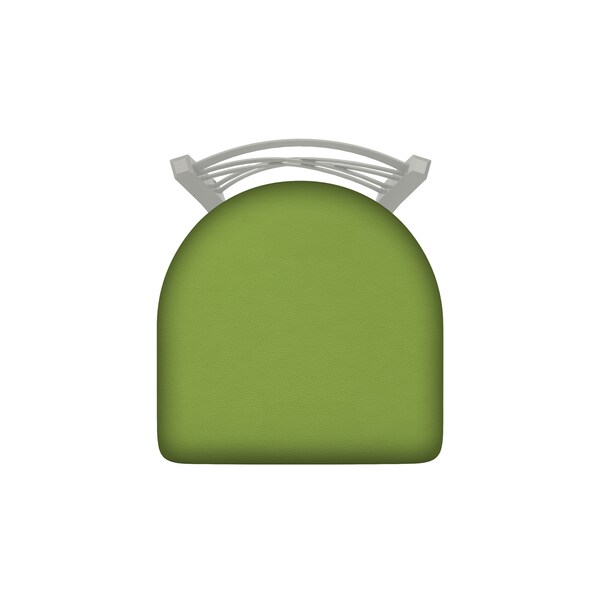 Holland Bar Stool Co 30" Swivel Bar Stool, Nickel Finish, Canter Kiwi Green Seat - 82030AN009
